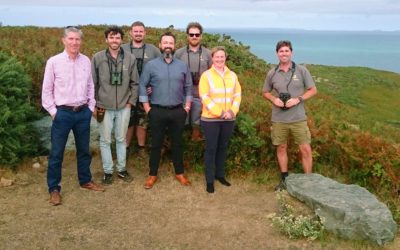 Oakbridge Wealth sponsorship of binoculars for the National Trust in Jersey